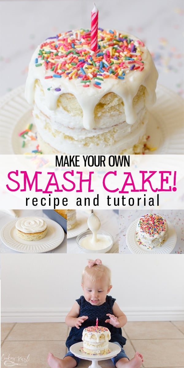 Baby Smash Cake Recipe - Cooking With Karli